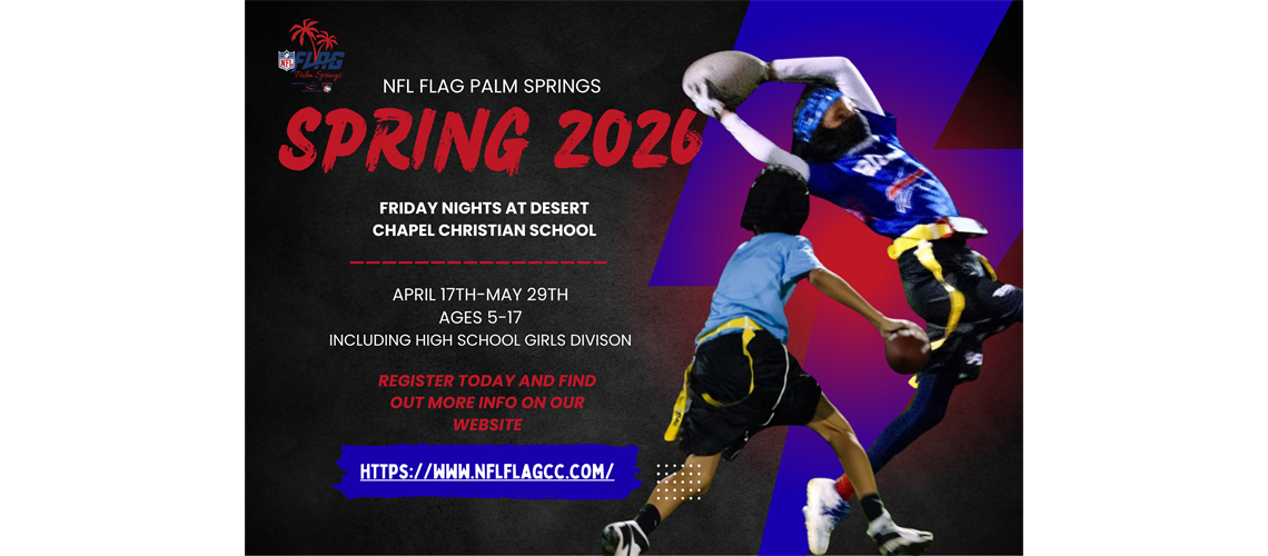 NFL FLAG SPRING 2026 REGISTER NOW